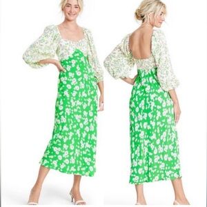 8 RIXO Daisy Long Sleeve Swing
Dress Collab